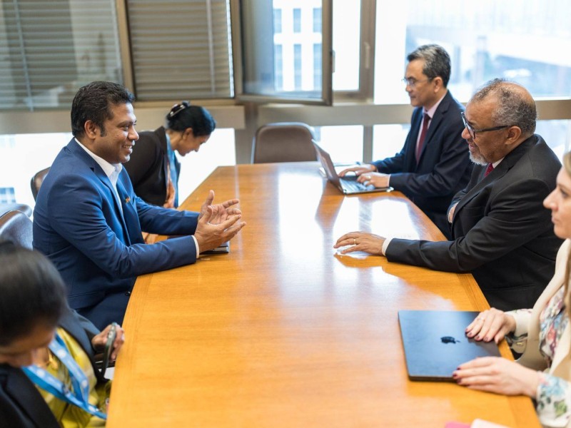 meeting with who dg meeting with who dg