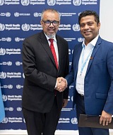 meeting with who dg