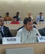 Amb Aryasinha at SR on IDP session
