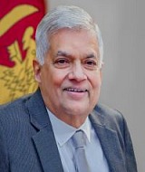 HE President Ranil Wickremesinghe r